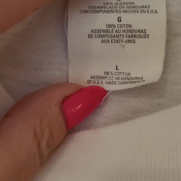 Donated Life is an attitude white t shirt NWOT Lg - Picture 3 of 3